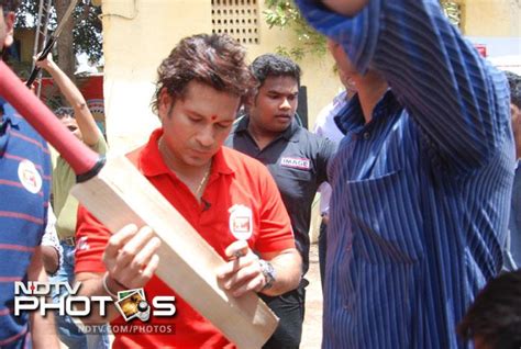 Sachin Tendulkar at Support My School campaign | Photo Gallery