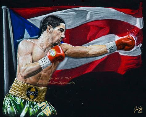 Danny Garcia Boxing Art Print Danny Swift Wall Art Man