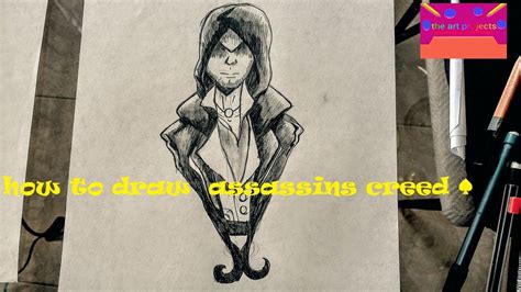 How To Draw Assassins Creed Character Youtube