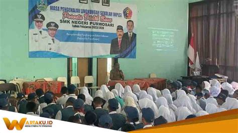 Mpls Hari Pertama Ratusan Siswa Didik Baru Dapatkan Pembinaan Cegah