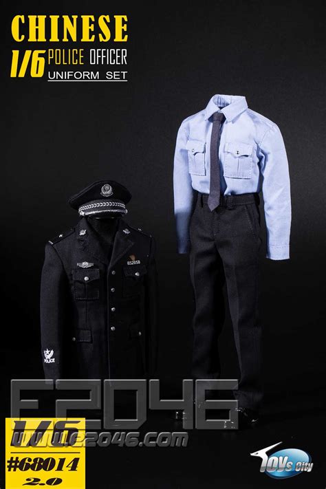 E2046.com - Chinese Police Uniform Costume Set (DOLL) (Clothes , DL4384)