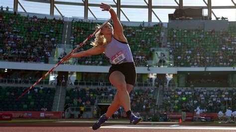 Aggie Professional Maggie Malone Captures Javelin Title At Olympic