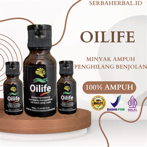 Jual OILIFE OIL PRODUK 100 ORIGINAL MINYAK PENGHILANG BENJOLAN PADA