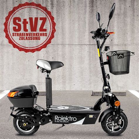 Rolektro E Joy 45 Elektro Roller Scooter Mobilität der Zukunft