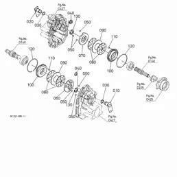 Kubota B Hsd Hydrostatic Transmission Wd Parts Diagrams