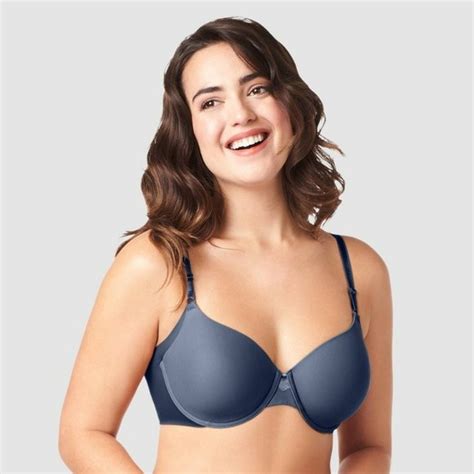 Warner S Intimates And Sleepwear Warners Womens Bra 44dd Blue Simply Perfect Smoothes Underarm