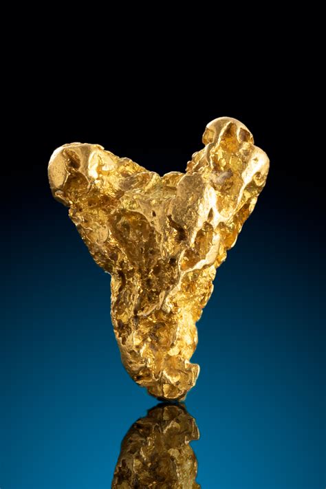 Beautiful Natural Alaskan Gold Nugget Tapered And Chunky 27100