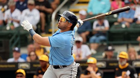 MLB Los Rays Pierden Al Mexicano Jonathan Aranda Para El Inicio De La