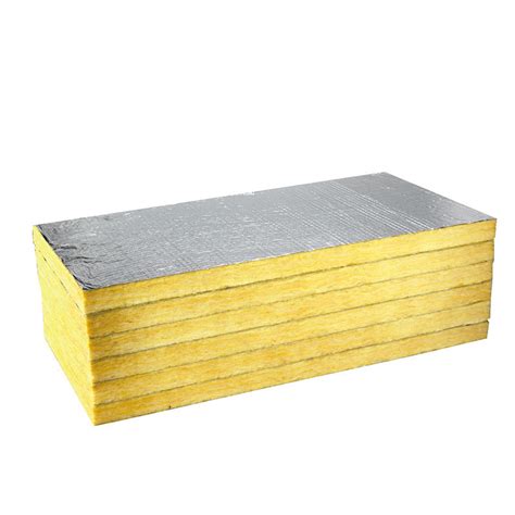 50mm Heat Insulation Soundproof Fiber Glass Wool Board Price With Aluminium Foil China