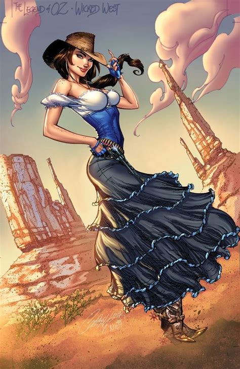 Wicked Western Witch J Scott Campbell Scott Campbell Fairytale