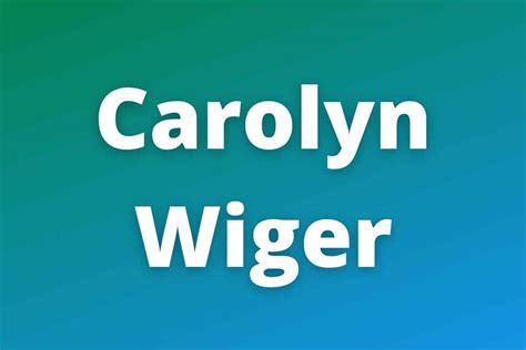 Carolyn Wiger from Survivor: Net Worth and TV Earnings (2023) - Work ...