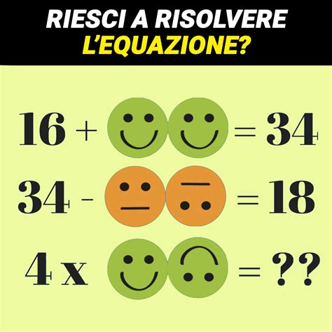 Risolvi Il Test Matematico Mantieni Allenata La Tua Mente Aforismi It