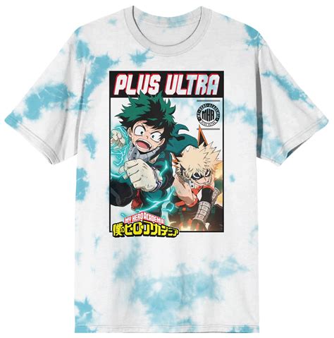 My Hero Academia Deku Bakugo Plus Ultra Dye T Shirt Crunchyroll Store