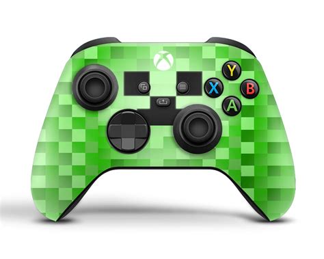 Minecraft Creeper Face Xbox Series X And S Controller Xbox Series