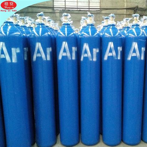 High Quality Welding Gas Tank 50L 200bar Argon Gas Storage Cylinder ISO