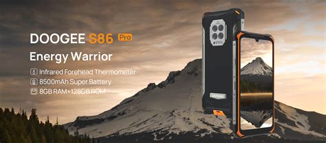 Doogee S86 Pro Launching Soon With Infrared Thermometer 8500 MAh