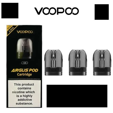 Voopoo Argus Pod System Ml Replacement Pods Refillable Vape Pod Kit