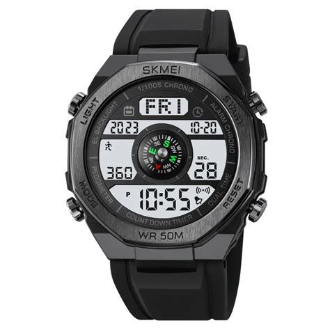 Skmei Men S Digital Sports Watch Military Multifunctional Digital Led