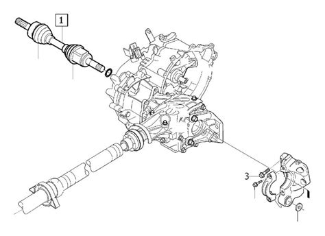 2010 Volvo XC60 3 0l 6 Cylinder Turbo Cv Axle Shaft Carrier Bearing