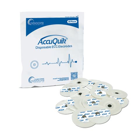 Electrodos Desechables Ecg Fabricante Advacare Pharma