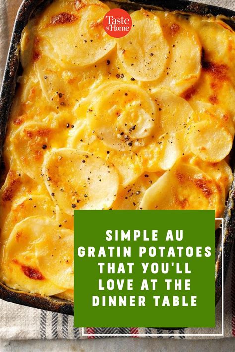 Gourmet Au Gratin Potatoes Recipe