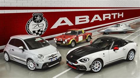 Abarth la marca de alto desempeño de FIAT cumple 70 años