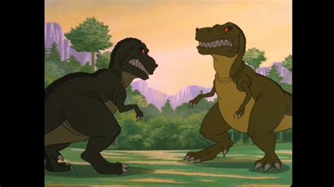 Sharptooth Infighting The Land Before Time 2 Freezervision Youtube