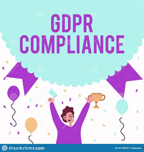 Inspiration Showing Sign Gdpr Compliance Business Overview Protection