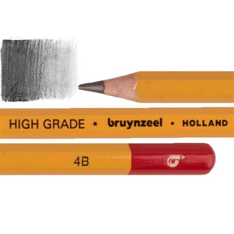 Graphite Pencil Bruynzeel High Grade 4B Slanchogled