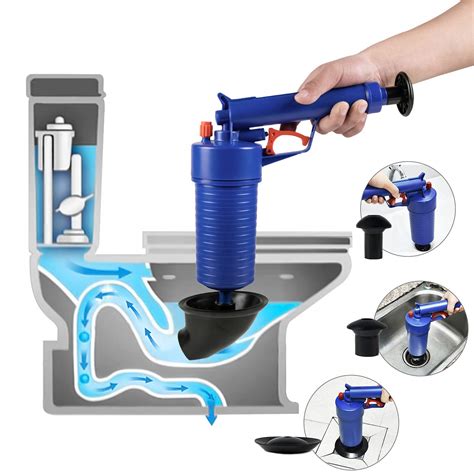 Buy Eterna Air Drain Blaster Sink Plunger Air Power Toilet Plunger