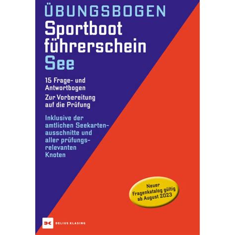 Sportbootführerschein See Übungsbogen 24 90