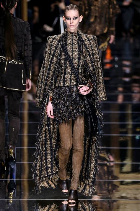 Balmain F W Womenswear Tagwalk The Fashion Search Engine