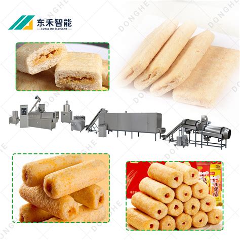 Chocolate Chips Machine Core Filling Machine Corn Puffs Snack Food