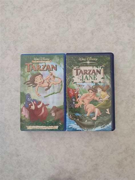 Disney VHS Kassette Tarzan Tarzan Und Jane In 6833 Gemeinde Fraxern