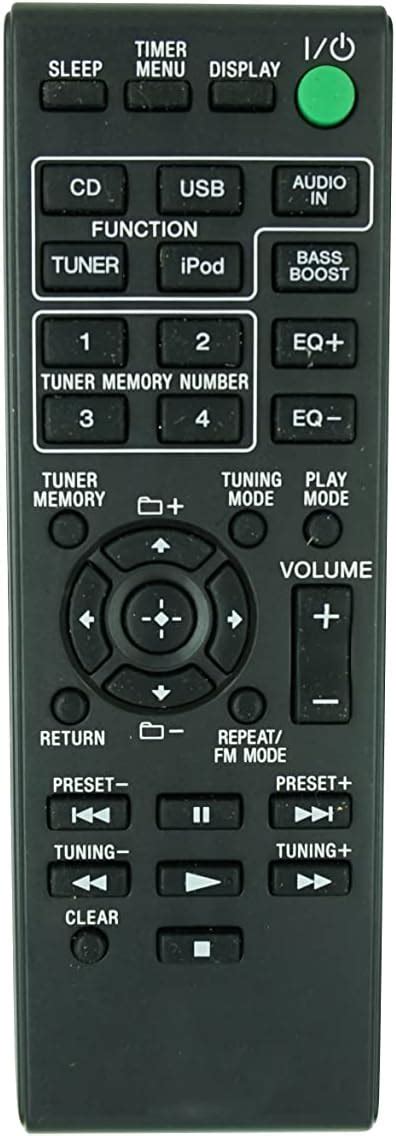 Amazon HCDZ Replacement Remote Control For Sony RM AMU211 HCD