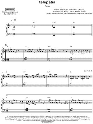 Telepat A Sheet Music Arrangements Available Instantly Musicnotes