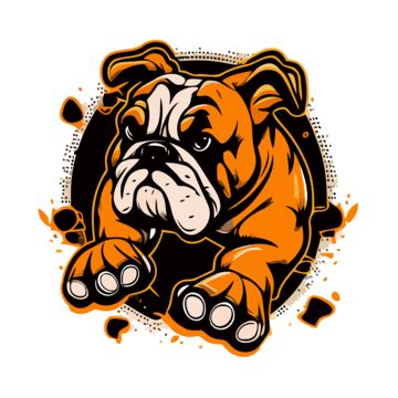 Bulldog Paw Print Clipart Bulldog Tattoo With Bulldog Paw Cartoon ...