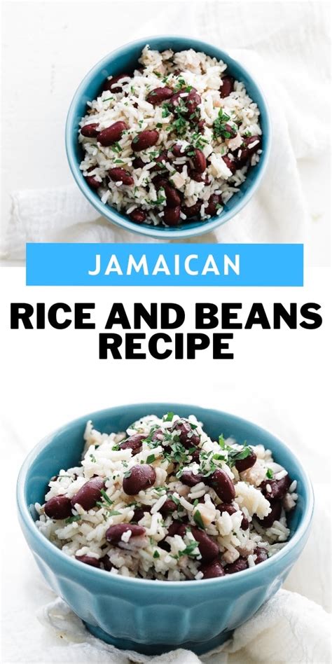 Jamaican rice and beans recipe – Artofit