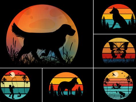 Sunset Retro T Shirt Graphic Buy T Shirt Designs