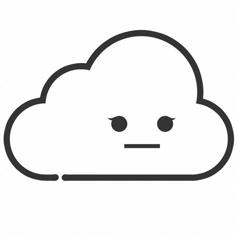 Cloud, clouds, cloudy, emoji, emoticons, weather icon - Download on ...