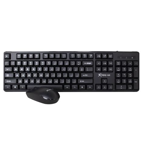 Ripley COMBO TECLADO MOUSE INALÁMBRICO XTRIKE ME MK 307