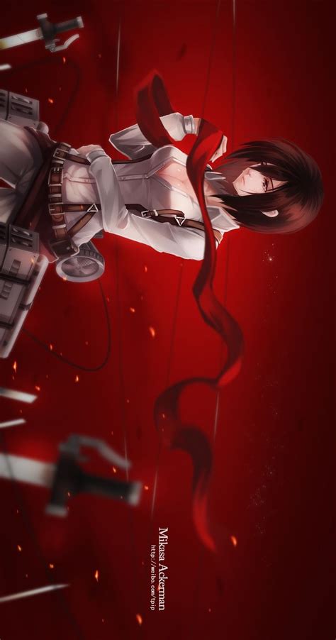 Save And Follow Mikasa Ackerman • Attack On Titan • Shingeki No