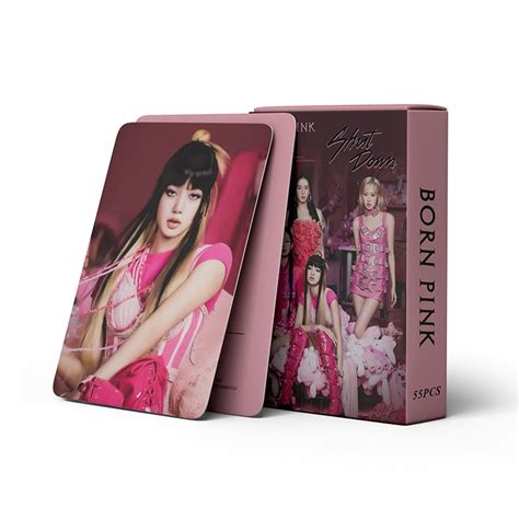 Hộp 55 Ảnh Lomo Card Jennie Jisoo Nhóm Blackpink Mixasale