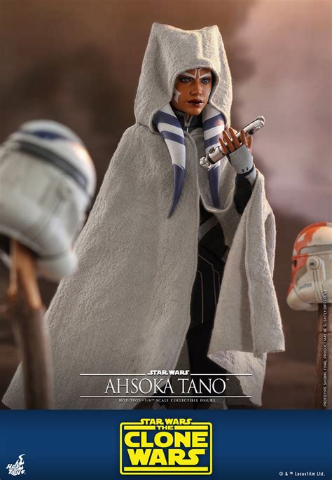 Hot Toys《星際大戰：複製人之戰》亞蘇卡·譚諾 16 比例人偶 玩具人toy People News