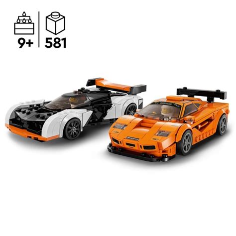 LEGO Speed Champions 76918 McLaren Solus GT McLaren F1 LM Toy Cars