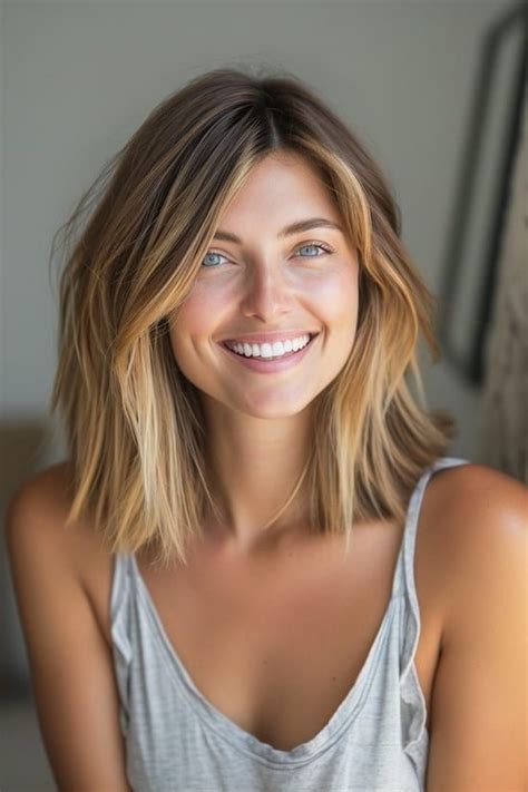 Golden Brown Hair With Honey Blonde Highlights Brown Hair Color With