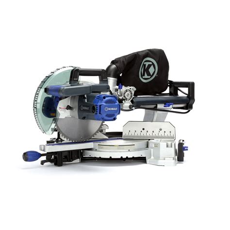 Kobalt In Bevel Sliding Compound Miter Saw With Laser Guide At