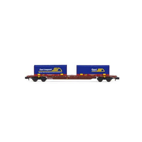 Arnold Hn Spur N Fs Sgnss Container Transporter Wagon Brown L