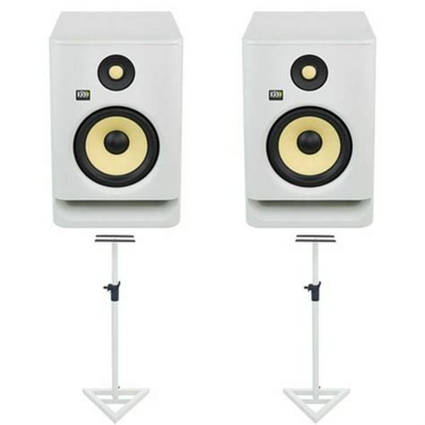 Krk Rokit Rp G Stand Bundle White Studio