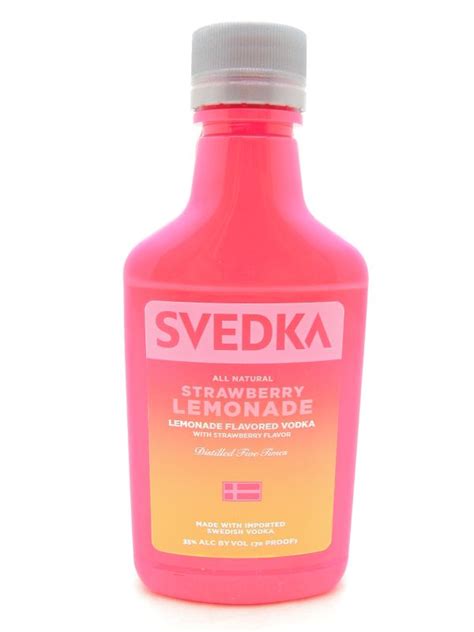 Svedka Strawberry Lemonade Vodka Half Pint 200ML